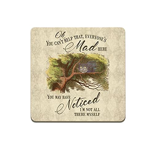 Alice In Wonderland Oh You Can't Help That mat / coaster (og)