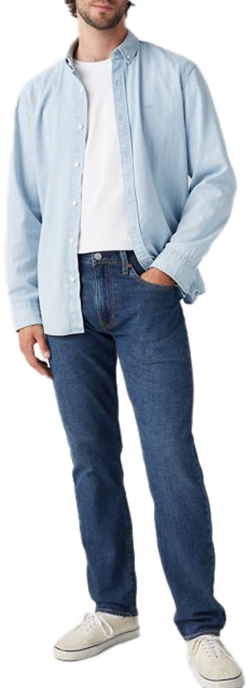 Levi's Men's 502 Taper Jeans, Part The Sea LTWT, 34W / 30L