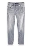 Scotch & Soda Jeans Men The Norm 156703 Grau 0559 Stone and Sand, Hosengröße:32/32