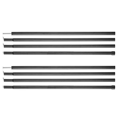 Tenda Canopy Rod, Andoer 2 PCS/Conjunto de varas de dossel para tendas externas Hastes de suporte pa
