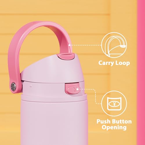 24 oz Insulated Water Bottle for Sports: Meoky Stainless Steel Water Bottle with 2-in-1 Straw and Spout Lid - Leak Proof, Cold for 24 Hours, Fits... - Image 6