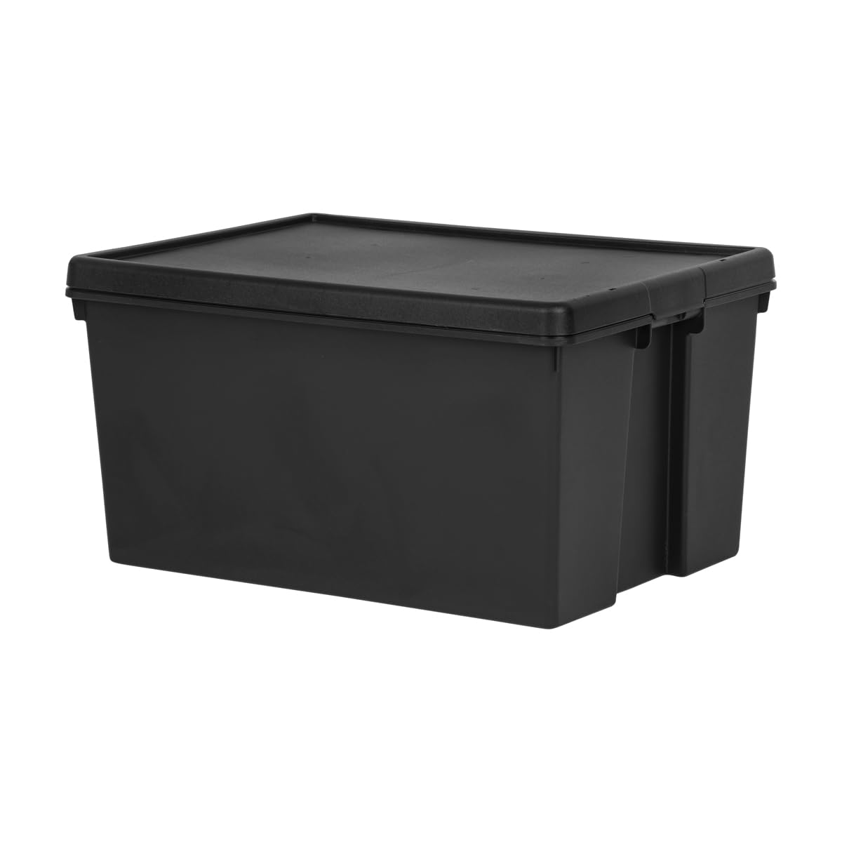 Celino Making Your Day Black/White Wham Bam Storage Box Boxes With Lids Plastic Heavy Duty Recycled Home New (96L)