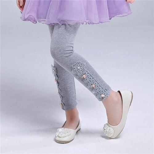 Toddler Girls Wear Flower Trimmed Pants Over Their Pants and Children's Pants and Leggings for 1 Kids Fall Clothes Girls3