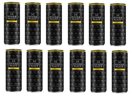 12 Dosen Three Sixty Vodka Maracuja Premium Mix a 330ml 10% Vol. inkl. EINWEGPFAND + Space Keks gratis a 45 g von Onlineshop Bormann