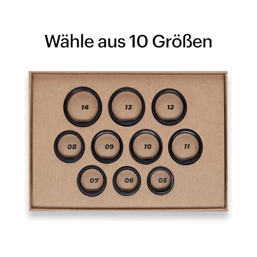 Image of ULTRAHUMAN Ring AIR Sizing Kit with Colours - Size First Before You Buy - Choose from 10 Sizes - Sizes 5 to 14 from 5 Colour Options- Find The Perfect Ring Size - Smart Ring Sizer