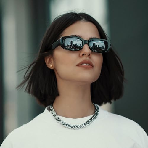 FIBO STEEL 6 Pairs Stud Earrings for Men Women Flat Back Ear Piercing Ear Plugs Tunnel Fake Gauge Earrings 18G4