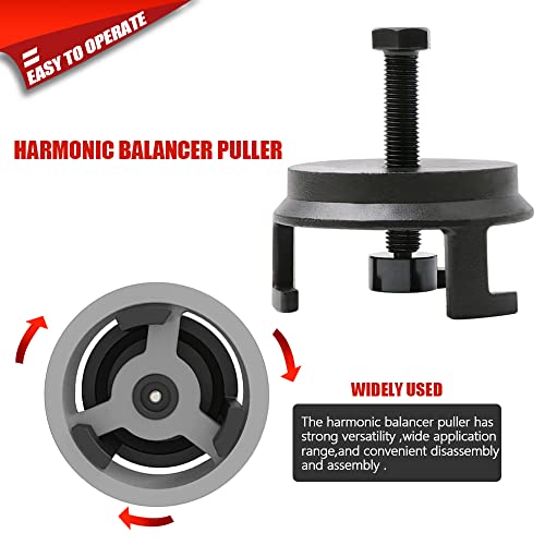 25264 Gm Harmonic Balancer Puller Crank Pulley Puller Automotive Replacement Engine Quickly Removes Without Tapped Holes #TOP1