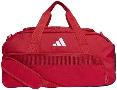 adidas Tiro League Duffel Bag, Unisex Adult, Team Power Red 2 / B...