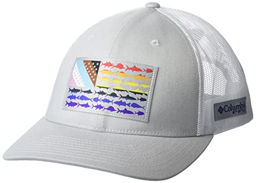Image of Columbia Unisex-Adult PFG Snap Back Fish Flag Ballcap