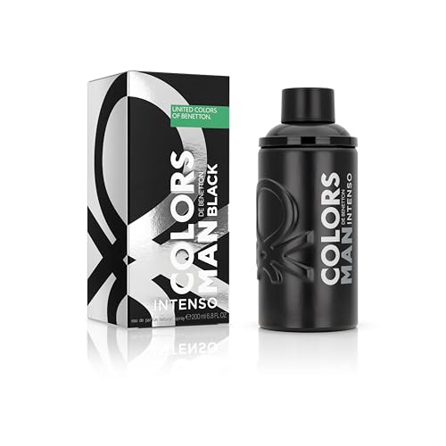 Image of United Colors of Benetton Colors Man Black Intenso Eau de Parfum - 200ml