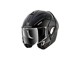 shark helm visier schwarz Material: Polycarbonat Shark Motorrad-Helm Evoline 3 hataum, schwarz, Größe L