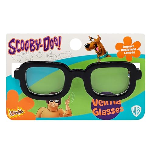 Sun-Staches Scooby Doo Official Velma Glasses | Womens Costume Accessory | One Size Fits Most