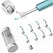 BEBIRD Set di accessori di ricambio originali, punte per il pulitore delle orecchie, adatte per l'ultima versione X17 Pro/M9 Pro/A2/B2 Pro/Note3/C3/C3 Pro/T5/T5 Pro, 8 cucchiaini,anello di sicurezza