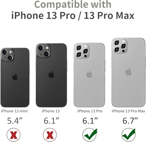 Image of DD SON Back Camera Lens Protector Tempered Glass for iPhone 13 Pro /iPhone 13 Pro Max (Silver) Case Friendly with Edge to Edge Coverage and Easy Installation Kit, Pack of 1