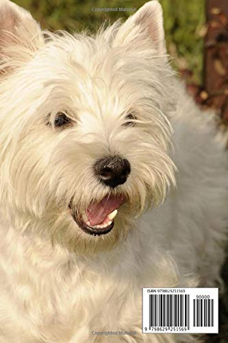 My Westie Is My Bestie: A 6x9 Lined Notebook, Journal Gift for Westie Lovers and Dog Lovers - Image 2