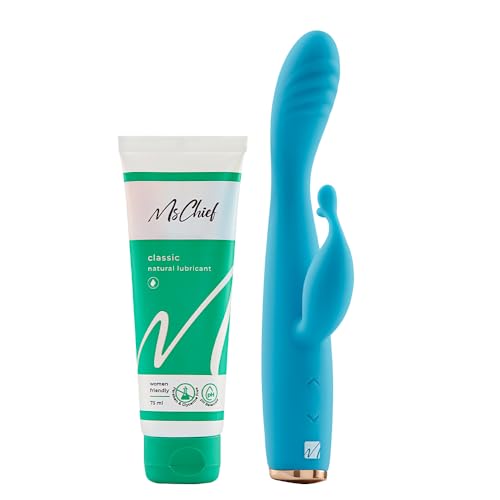 Image of MsChief Lube & Crescendo Combo, Classic Natural Lubricant - 75ml Aloe Vera, Vegan, Paraben Free