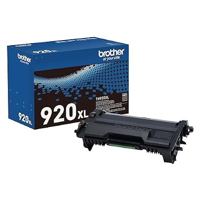 Brother Genuine Cartridge TN920XL High Yield Black Toner,1 Pack