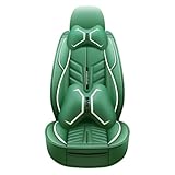 CHUANN カーシートカバーに適し スバル サンバーディアスワゴン/シフォン/ジャスティ/ステラ/ディアスワゴン カーシートカバーアクセサリー/防水/カー用品/緑色の漫画版