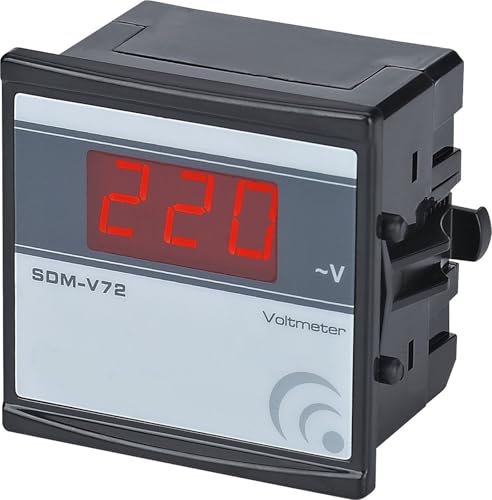 Voltímetro digital SDM-V soluciona falta de espacio en paneles 2