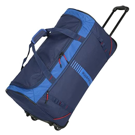 Travelite Bolsa de Viaje Trolley de 2 Ruedas Talla L, Serie de Equipaje Basics Active: Bolsa de Viaje Blanda con Ruedas de Diseño Renovado, 71 cm, 86 litros