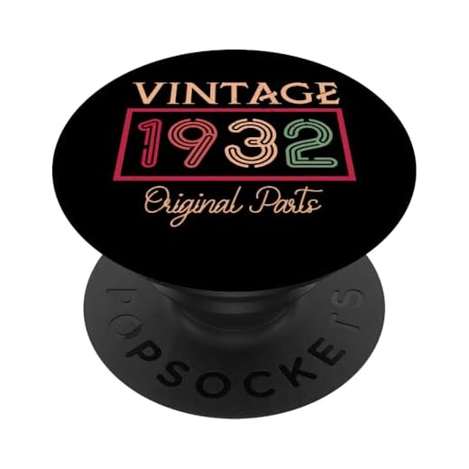 90 cumpleaños 1932 90 años 90 años 90 cumpleaños PopSockets PopGrip Intercambiable