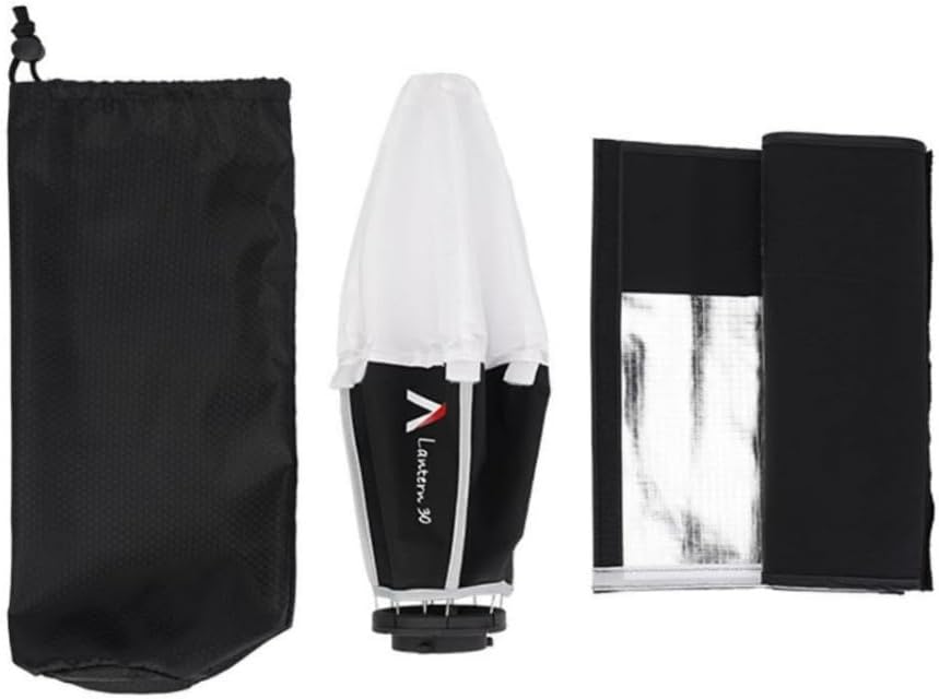 Aputure Lantern 30 Omnidirectional Soft Box for Storm 80c, Mini ProLock Mount & Light Control Skirt