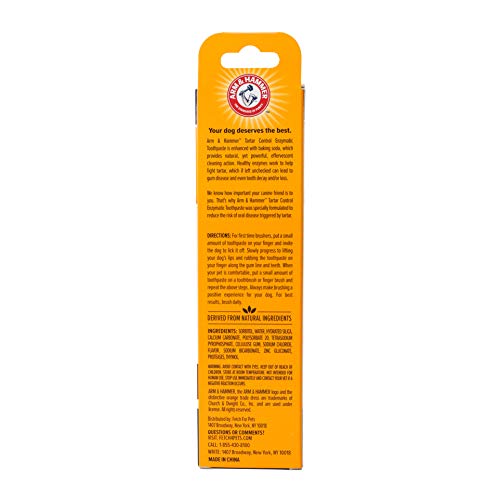 Pasta De Dentes Enzimática Arm &Hammer sabor Carne p/Cães