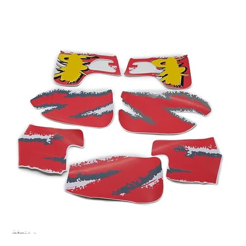 Kit autocollants moto CRM250 protecteur et resistant pour reservoir essence