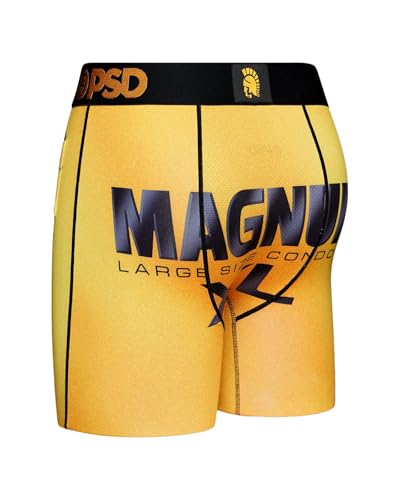 PSD Men's Magnum Xl Gold Boxer Briefs, Gold, S3