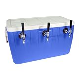 Bev Rite 50' Coil Faucet Jockey Box (3 Lines)