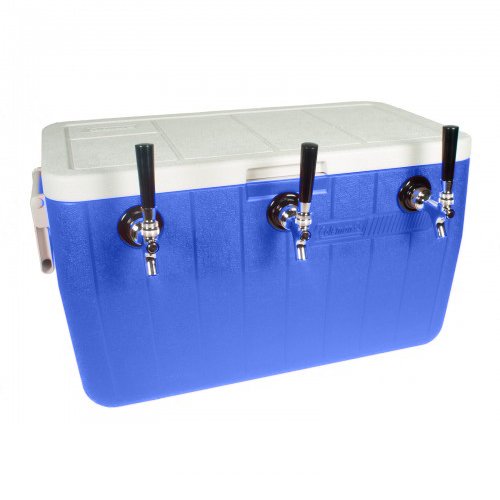 Bev Rite 50' Coil Faucet Jockey Box (3 Lines)