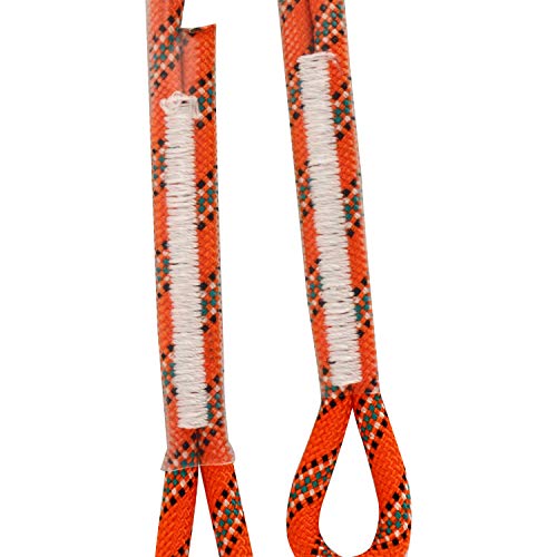 HYDDNice 4PCS 8mm (5/16") Eye-to-Eye Rock Climbing Rope 30inch/45inch Length (30)