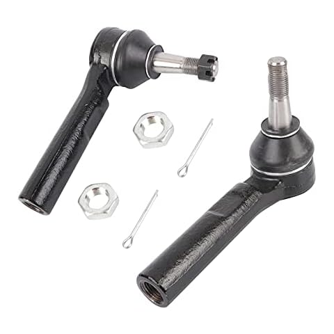 Titaniarm Front Outer Tie Rod Ends ES3493T Driver and Passenger Side 2 pcs Compatible with Cadillac Escalade ESV EXT | Chevroletn Avalanche | Silverado | Suburban 1500 2500 | GMC Sierra | Yukon XL 150 Cover