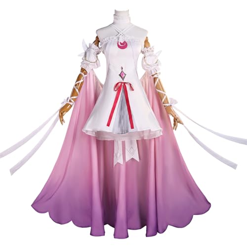 Costume Furina de Fontaine : tenue de cosplay complète avec chapeau et perruque de Rolecos