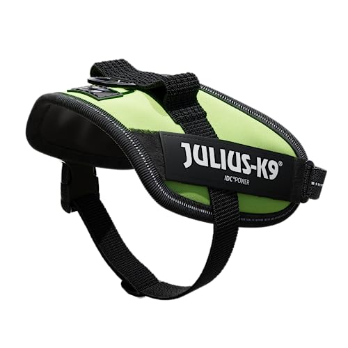 JULIUS K-9 IDC Powergeschirr, Größe: XS / Mini-Mini, Neon Grün, 16IDC-NE-MM