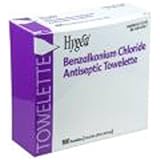 TOWELETTE MOIST HYGEA 7X5 BX/100 PDI by Professional Disposables