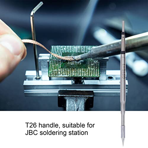 Image of AUNMAS Copper Solder Tips, Soldering Iron Tip Fast Temperature Recovery Easy to Install Electroplating Compact Size for Welding Station C210-I