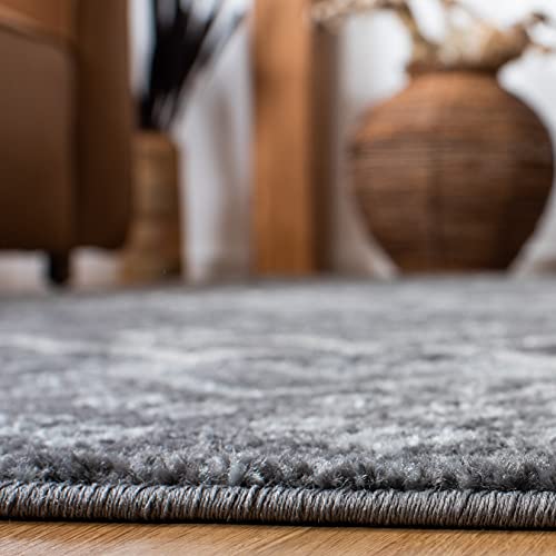Tapete decorativo SAFAVIEH 9' x 12' Boho gris miniatura 4