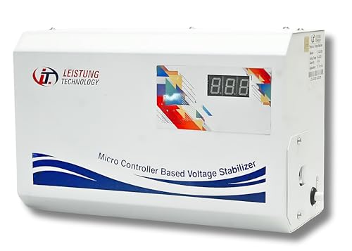 Image of Leistung Technology 1KVA 90V-300V Automatic Voltage Stabilizer LT RF1090 (Working Range - 90V-300V), 3 Years Warranty