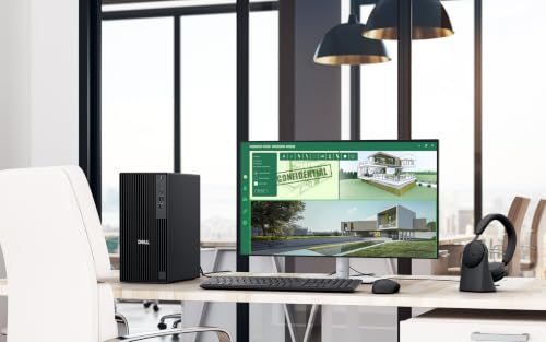 Image of Dell Desktop Tower, Intel Core i7-12700K(12 Cores, 20 Threads) Processor, 8GB DDR5 RAM, 512GB PCIe SSD, Dual 4K Monitor Support (HDMI & DP), Wi-Fi, Bluetooth, USB-C, Windows 11 Pro, Wired KB & Mouse