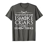 Smoke Cigars Smoker Shirt - Ideal Clever Class Men Gift