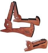MUSO America Black Walnut Guitar Bass Ukulele Banjo Mandolin Stand