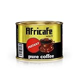 AFRICAFE - Organic Instant Coffee - Tanzania - 100% Arabica and Robusta - 100g Metal Tin