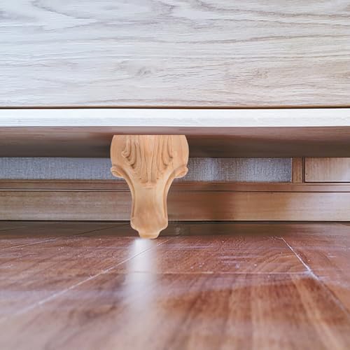 Patas de madera para sofá de 4 piezas en muebles de sala modernos 8