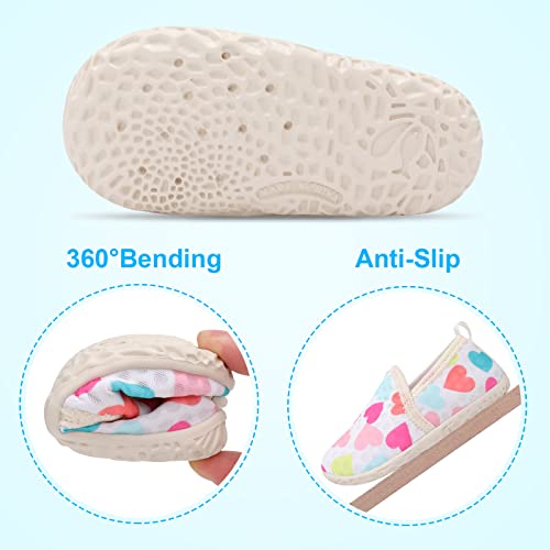 Toddler Slippers Boy Girl House Shoes Toddler Non Slip Water Beach Swim Aqua Shoes Socks Kids Quick Dry Pool Sandals Size 5.5-6 #TOP2