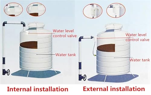 Réservoir d'eau intérieur vertical géré par vanne 1/2" - 4