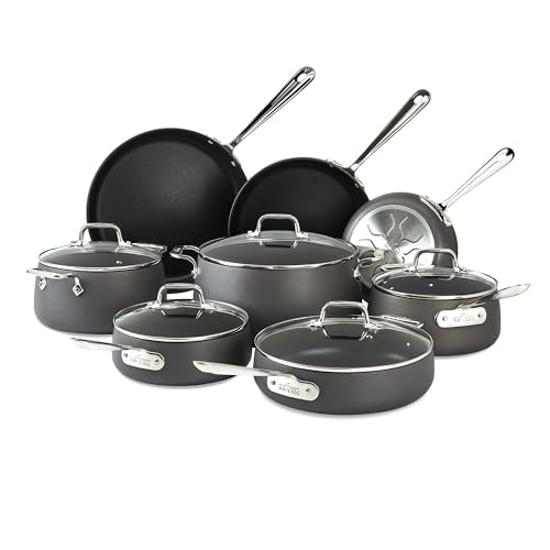 All-Clad HA1® Nonstick 13-Piece Pots & Pans Set, Induction Ready