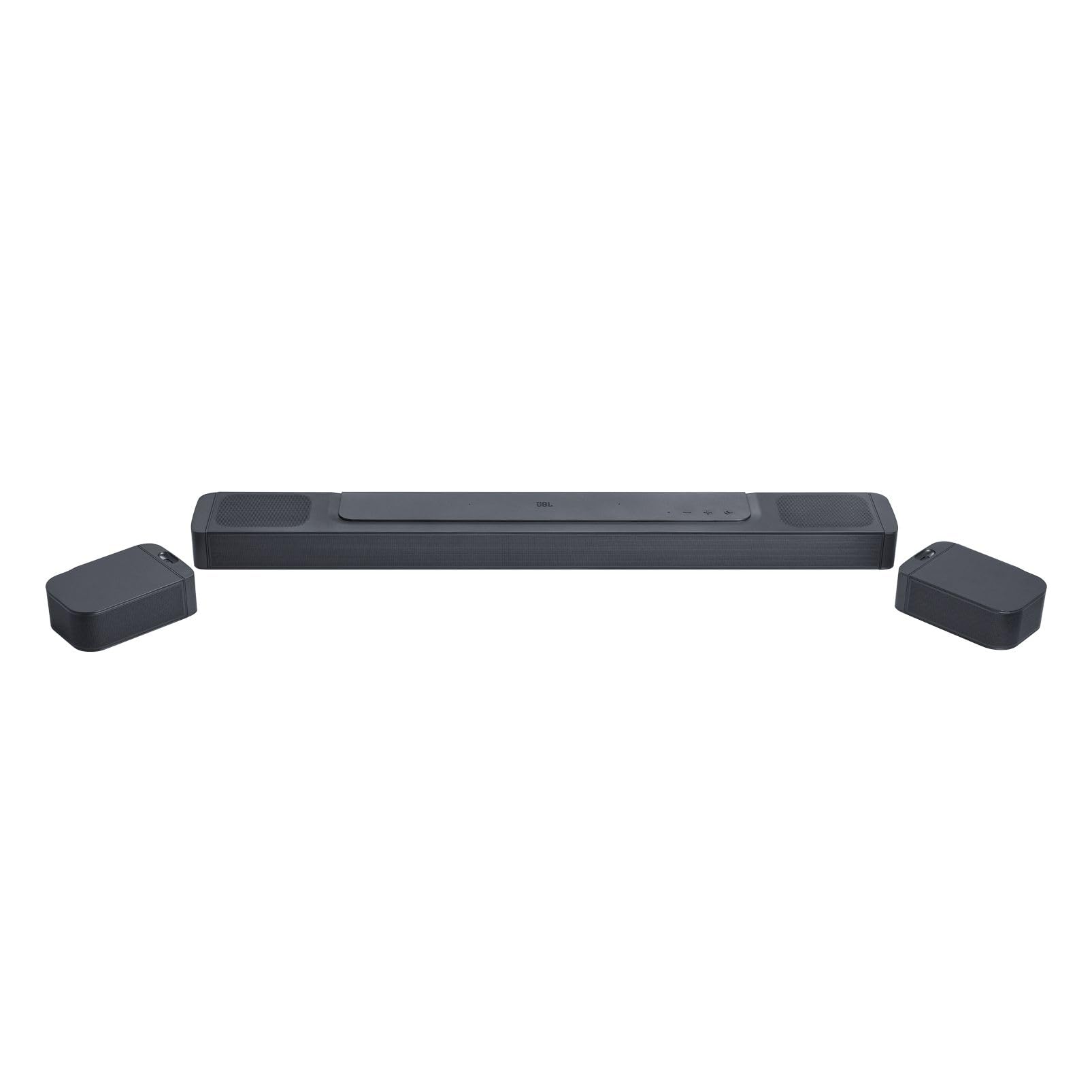 JBL Bar 800, Soundbar a 5.1.2 Canali per TV con Casse Altoparlanti Surround Rimovibili a Batteria, Telecomando, True Dolby Atmos, Connessione HDMI eARC con 4K Dolby Vision, 720 W, Nero
