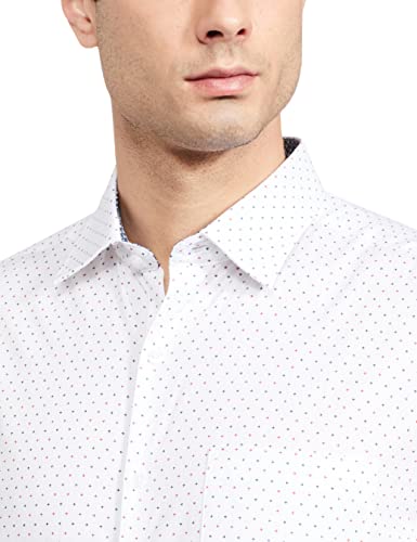 Image of Diverse Men's Cotton Printed Full Sleeve Regular Formal Shirt