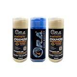 3 PK Premium Super Absorbent Chamois Towel for CAR